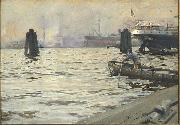 The Port of Hamburg,